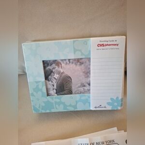Hallmark Blue Floral Picture Frame